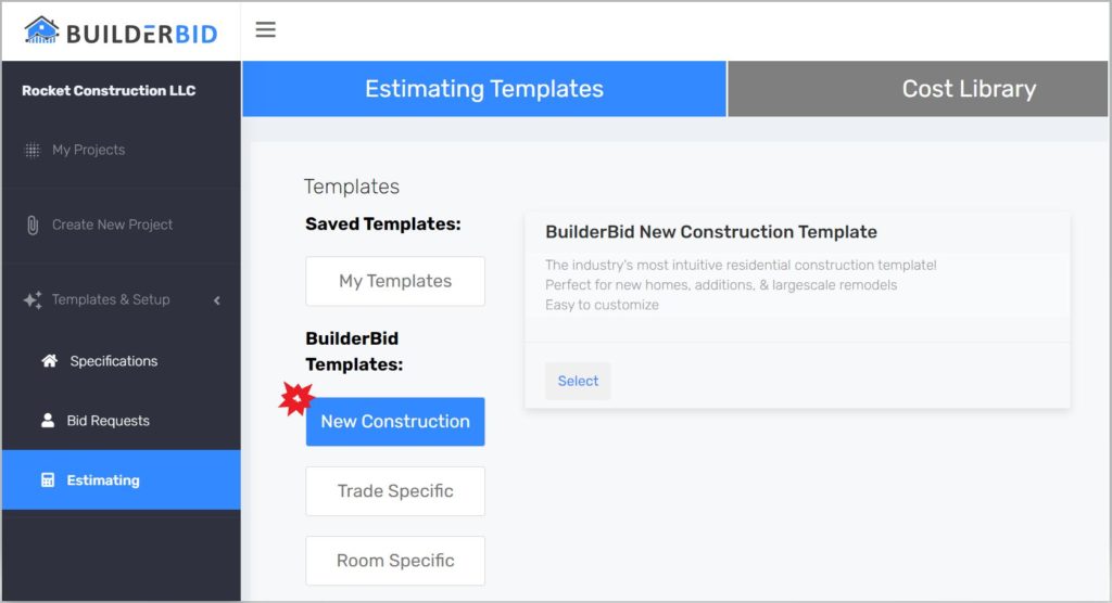 builderbid template Marketing - New Feature Updates